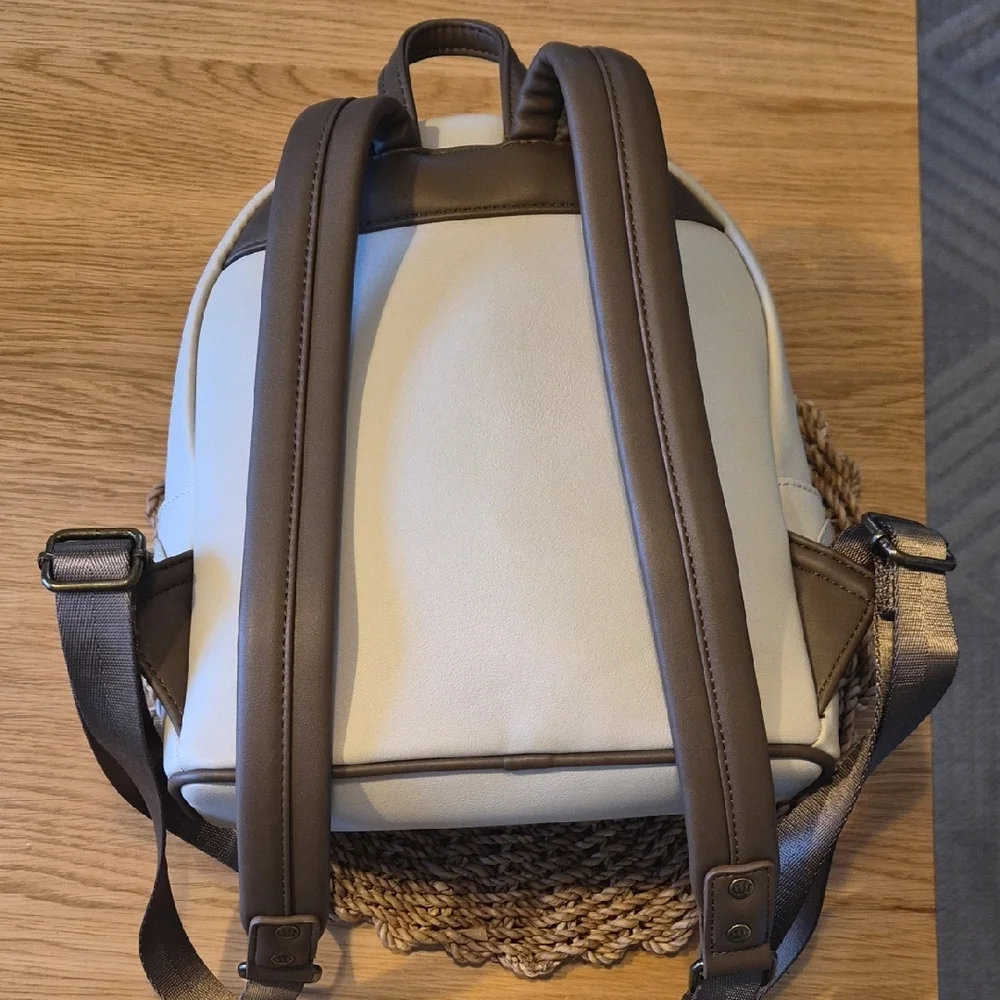 Loungefly Kids Grogu Mini Backpack - Green, Cream & Brown